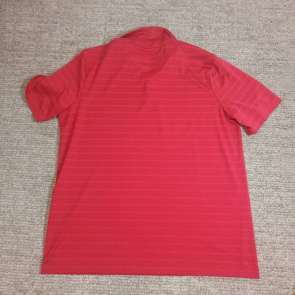 TekGear Dry Tek Polo Shirt Boys XL Huskey Bold Red Golf Performance Lightweight